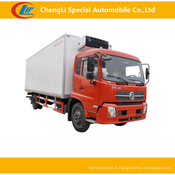 Dongfeng 4 * 2 10cbm camion frigorifique à vendre